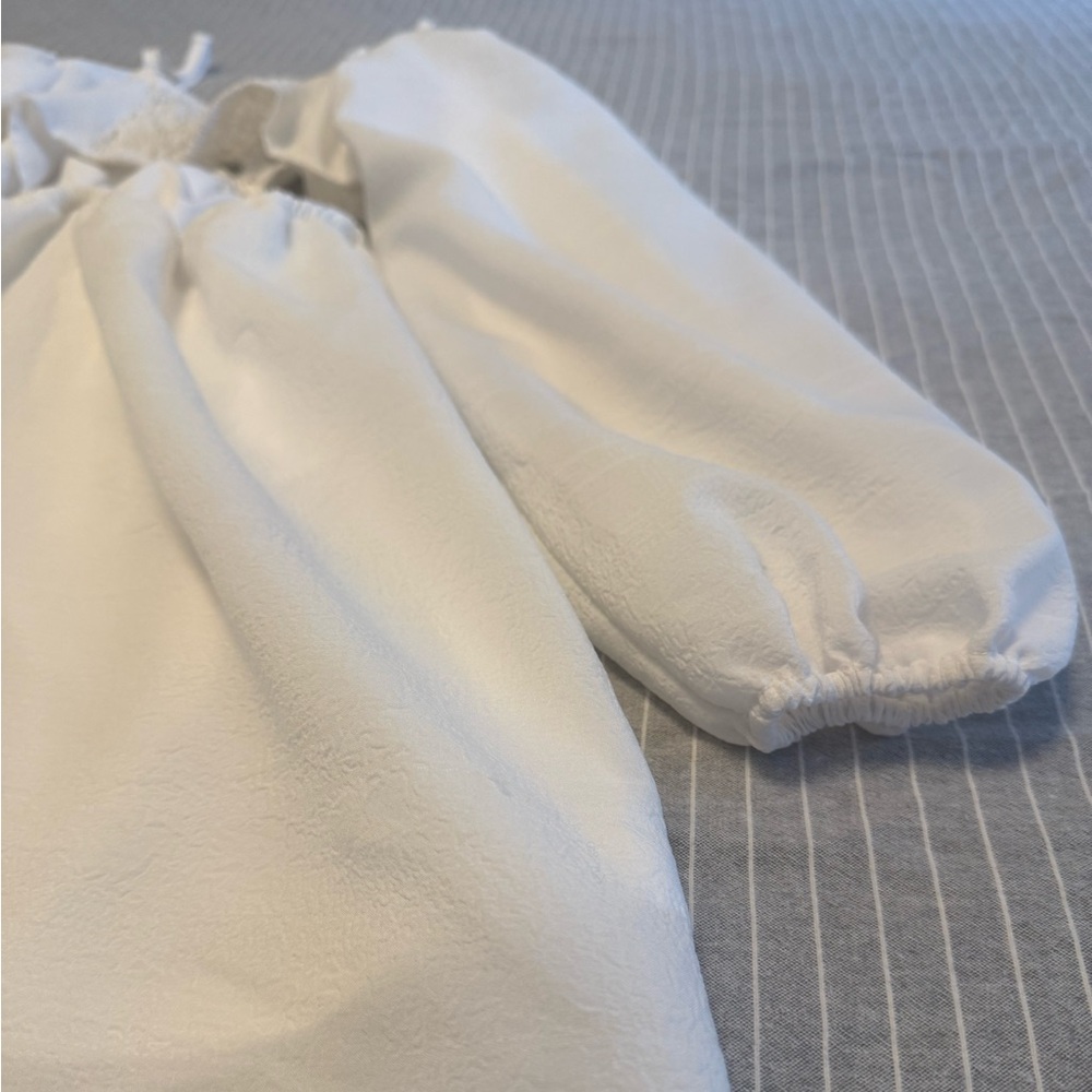 DIVIDED H&M Cutout Mini Dress White Size S EUC - Picture 12 of 13